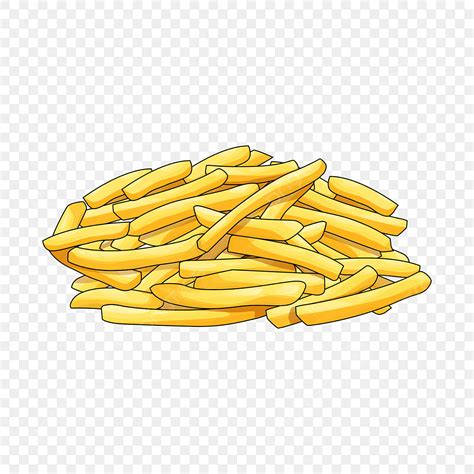 French Fried Vector Hd Images French Fries Vector Potato French