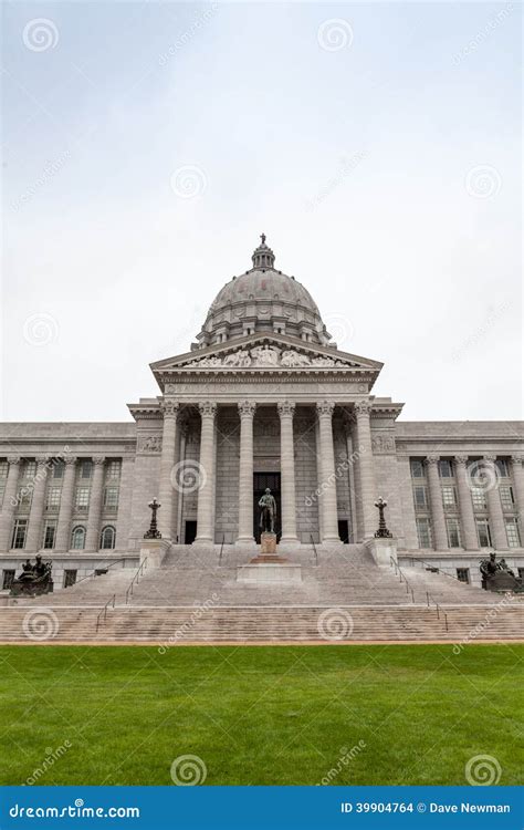 Missouri State Capitol Building Jefferson City Stock Photo Image Of