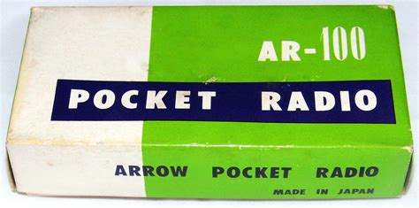 Vintage Arrow Pocket Germanium Crystal Radio Model Ar 100 Flickr