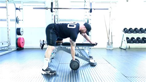 Db Supinated Grip Single Arm Bent Over Row Youtube