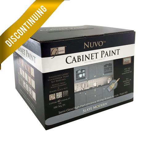 Nuvo tends to last longer in high traffic kitchens. Slate Modern Kit - Nuvo Cabinet Paint | Painting cabinets ...