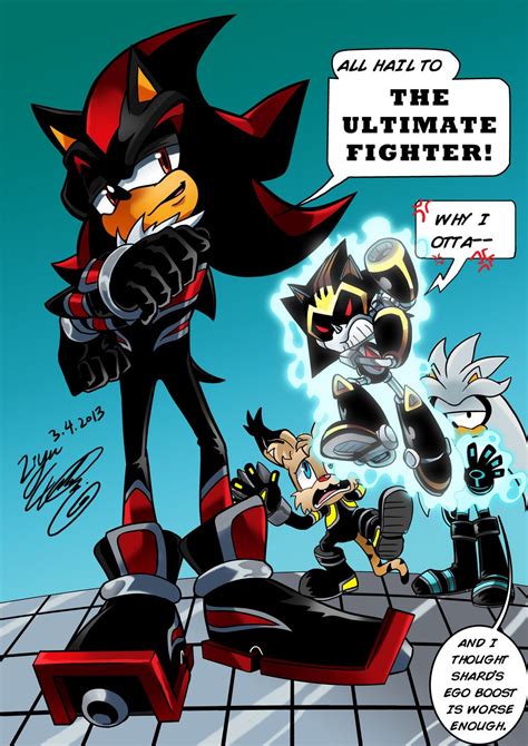 Shadow The New Secret Freedom Fighter Sonic The Hedgehog Shadow