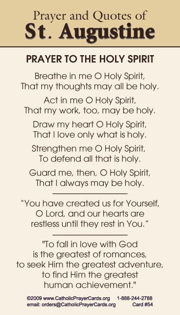 Holy Spirit Quotes Prayer Cheryle Robert