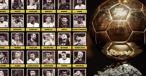 Se Conoció La Lista De Los 30 Nominados Al Balón De Oro Ovación Corporación Deportiva
