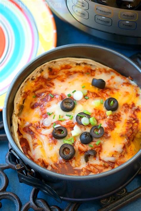 This instant pot turkey chili recipe is healthy, comforting, and easy. This cheesy Instant Pot Mexican pizza is amazing!! With ...