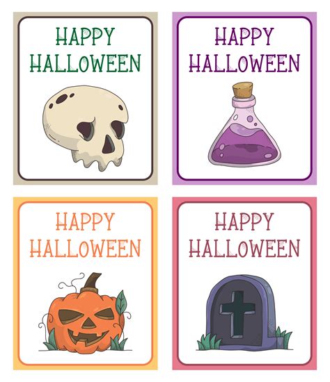 Halloween Cards Printable Free