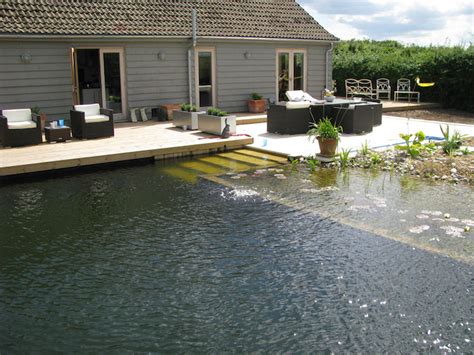 But if you opt for a cold water option, the reduction in heating can. DIY Natural Pool Courses