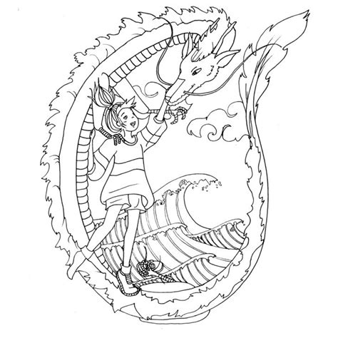 Over 300 coloring pages for adults & teens with japan lovers themes such as dragons, castle, koi carp fish tattoo designs and more! 107 best images about Studio Ghibli Coloring Pages on ...