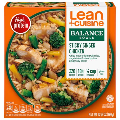 Save On Lean Cuisine Balance Bowls Sticky Ginger Chicken Order Online