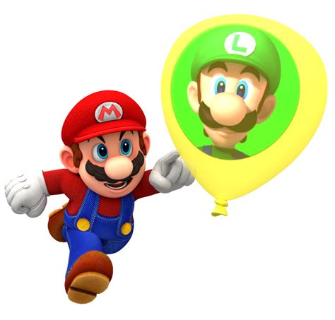 Mario Playing Luigis Balloon World Render By Nintega Dario On Deviantart