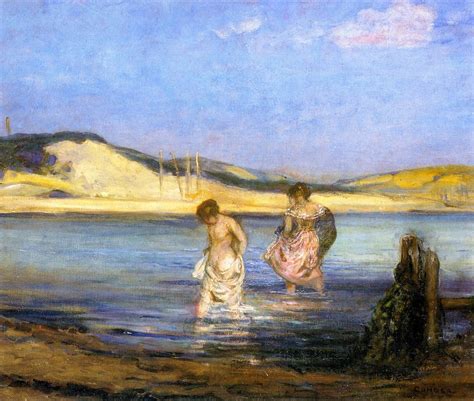 Women Bathing Swanage Painting Charles Conder Oil Paintings