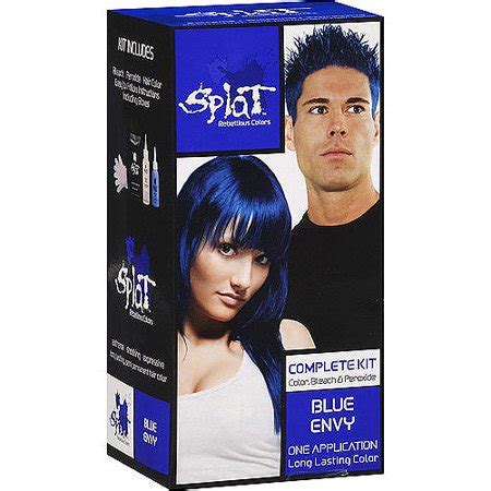 Compare prices & save money on hair care. Splat 30 Wash Hair Dye Kit Semi-Permanent Blue Envy Hair ...