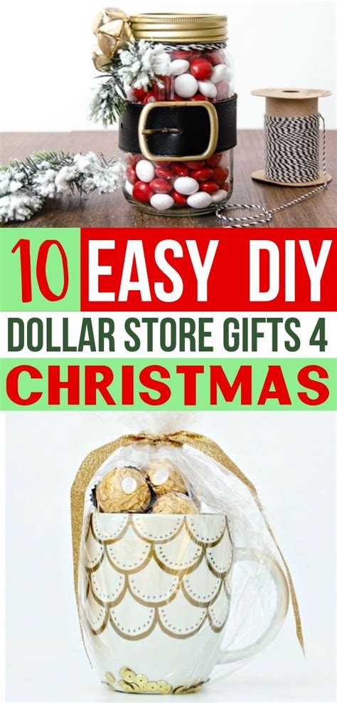 Diy christmas gifts under 10 dollar. 10 DIY Cheap Christmas Gift Ideas From the Dollar Store ...