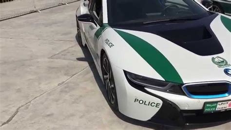 Dubai Police Car Bmw I8 Youtube