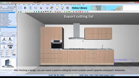 Kitchen Cabinet Design Software Cut List Wow Blog