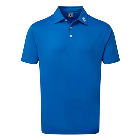 Footjoy Stretch Pique Solid Colour Polo Shirt Uk