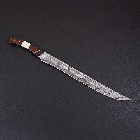 Damascus Short Sword 9266 Damascus Steel Knife Sword Damascus
