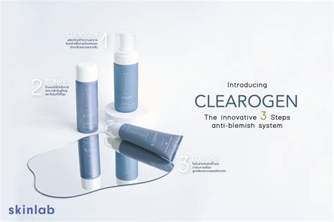 Introducing Clearogen The Innovative 3 Steps Anti Blemish System Skinlab