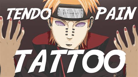 Tendo Pain Naruto Anime Timelapse Tattoo Youtube
