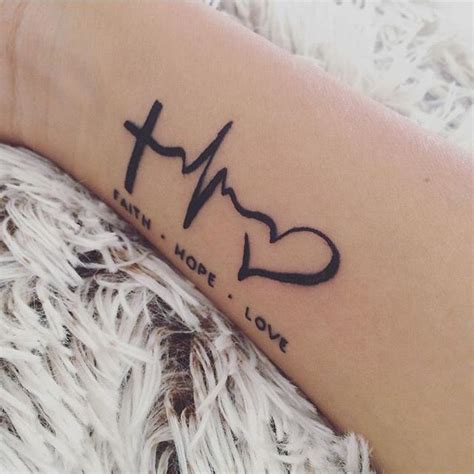 Faith Hope Love This Tattoo Reminds Me What I Believe Faith