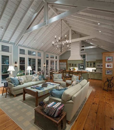 All the while, you can enjoy a living area that is spacious, airy and connected. 20 Unique Barndominium Designs - Salter Spiral Stair