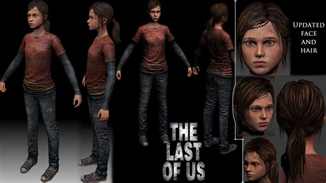 Ellie From The Last Of Us Fan Model By Legalsoul On Deviantart