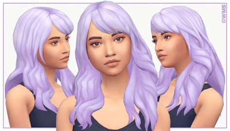 Aka Leela Hair V6 Lol I Made This One At The Same Time As The Others But It Had A Few Issues