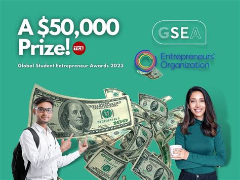 Hey Student Entrepreneurs Get Global Recognition And 50000 Prize