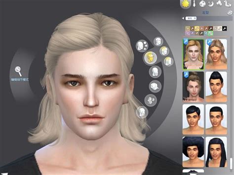 Wingssims Wings Os0306 Mf Sims 4 Hair Male Mens Hairstyles Hair Styles