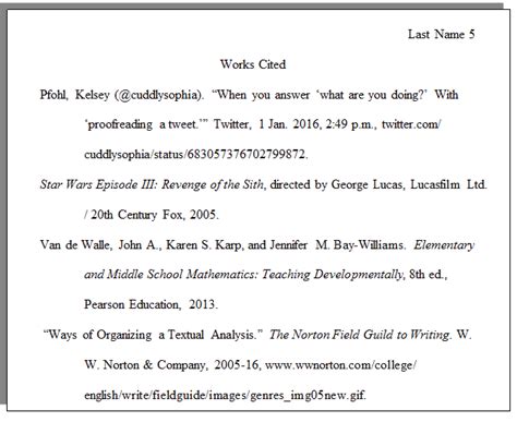 set   paper  mla formatting cwi