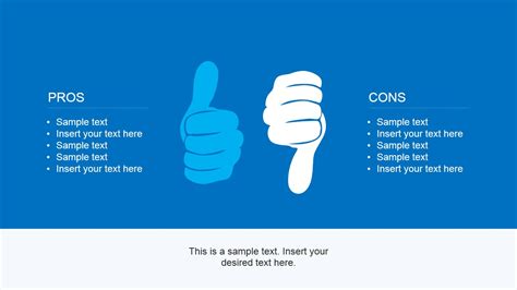 Pros Cons Powerpoint Template Slidemodel