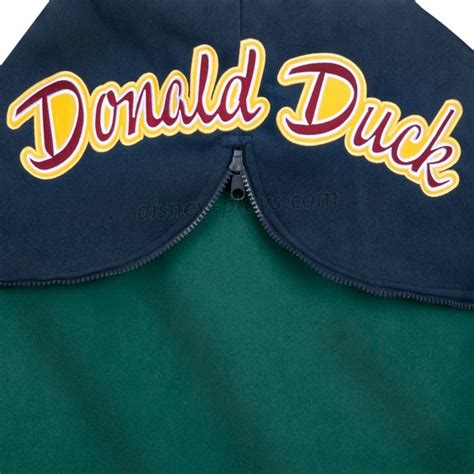 Disney ★★★2025105883211m Donald Duck Letterman Hooded Jacket For