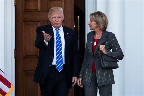 Betsy Devos Trumps Education Pick Has Steered Money From Public
