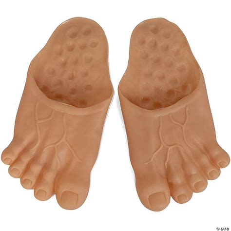 Barefoot Funny Feet Slippers Jumbo Big Foot Realistic Costume