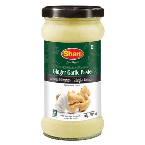 Amazon Com Shan Ginger Garlic Paste 24 69 Oz 700g Traditional