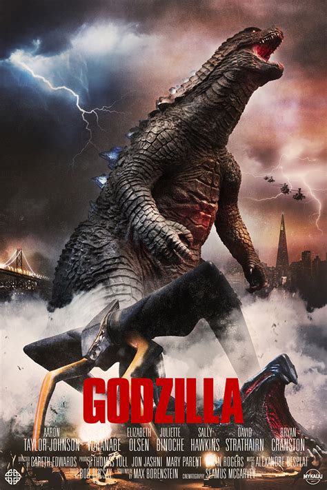 The primary focus of his franchise, godzilla is typically depicted as a giant prehistoric creature awakened or mutated by the advent of the nuclear age. Godzilla 2014 - MyKaiju®