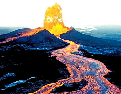 Kilauea Series Most Active Volcanoes