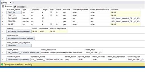 How To Create A Composite Primary Key In Sql Server Geeksforgeeks