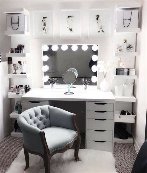 Bedroom vanity with storage includes quality in featuring distance maximizing to earn lots of bedroom items stored lesser. Pinterest | cosmicislander | Stylish bedroom, Room decor ...