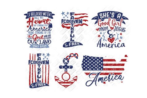 4th of July SVG in SVG/DXF/EPS/JPG/PNG • OhMyCuttables