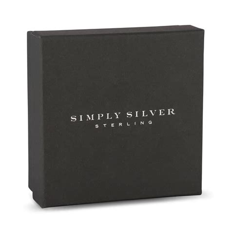 A5 deep grey magnetic gift box. Simply Silver Grey Gift Box - Gifts from Jon Richard UK