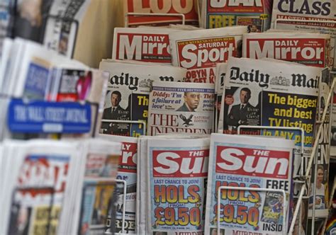 Metro is another popular newspaper in london. The Sun fails to win super injunction battle in High Court