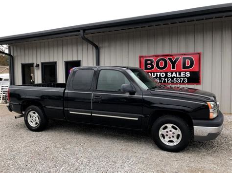 Used 2003 Chevrolet Silverado 1500 Ls Ext Cab Long Bed 2wd For Sale In