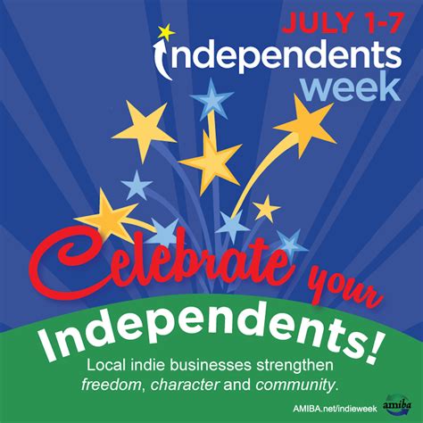 Celebrate Independents Week Twin Cities Metro Iba