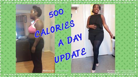 500 Calories A Day Diet Daily Updates 5 Days Youtube
