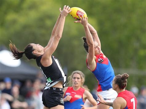 demons apply aflw stranglehold on magpies sports news australia
