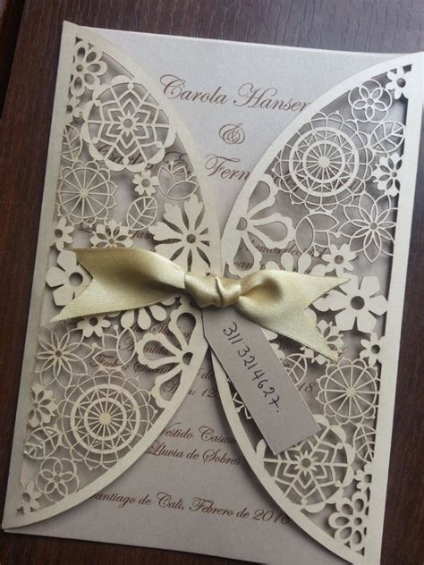 Mensajes para enviar por email los mejores deseos a familiares, amigos y conocidos. Tarjeta De Matrimonio Calada - Invitacion De Matrimonio ...