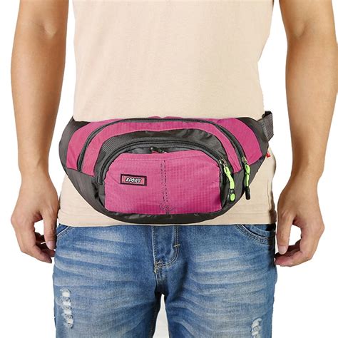 Sport Waist Bag With Large Capacity Waterproof For Men And Women Fanny