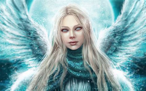 Angel Girl Wings Wallpaper Hd Fantasy K Wallpapers Images Photos And Background