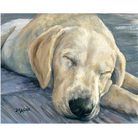 Labrador Retriever Dog Art Print Of Original Painting By Etsy
